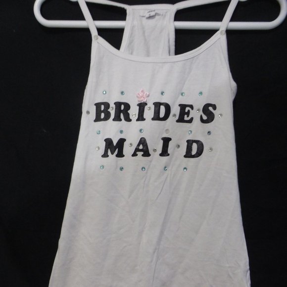ARDENE, medium, BRIDES MAID, white sleeveless top